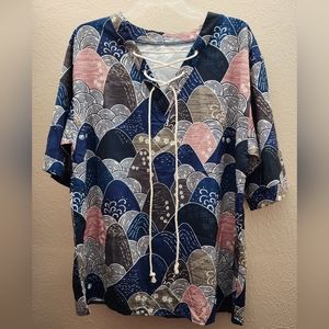 NWOT Men's Fashion Shirt M, Swim Cover-up for Women